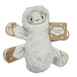 Slumberkins Mini Limited Edition Snowflake Dragonfly Plush Stuffie‎ NWT